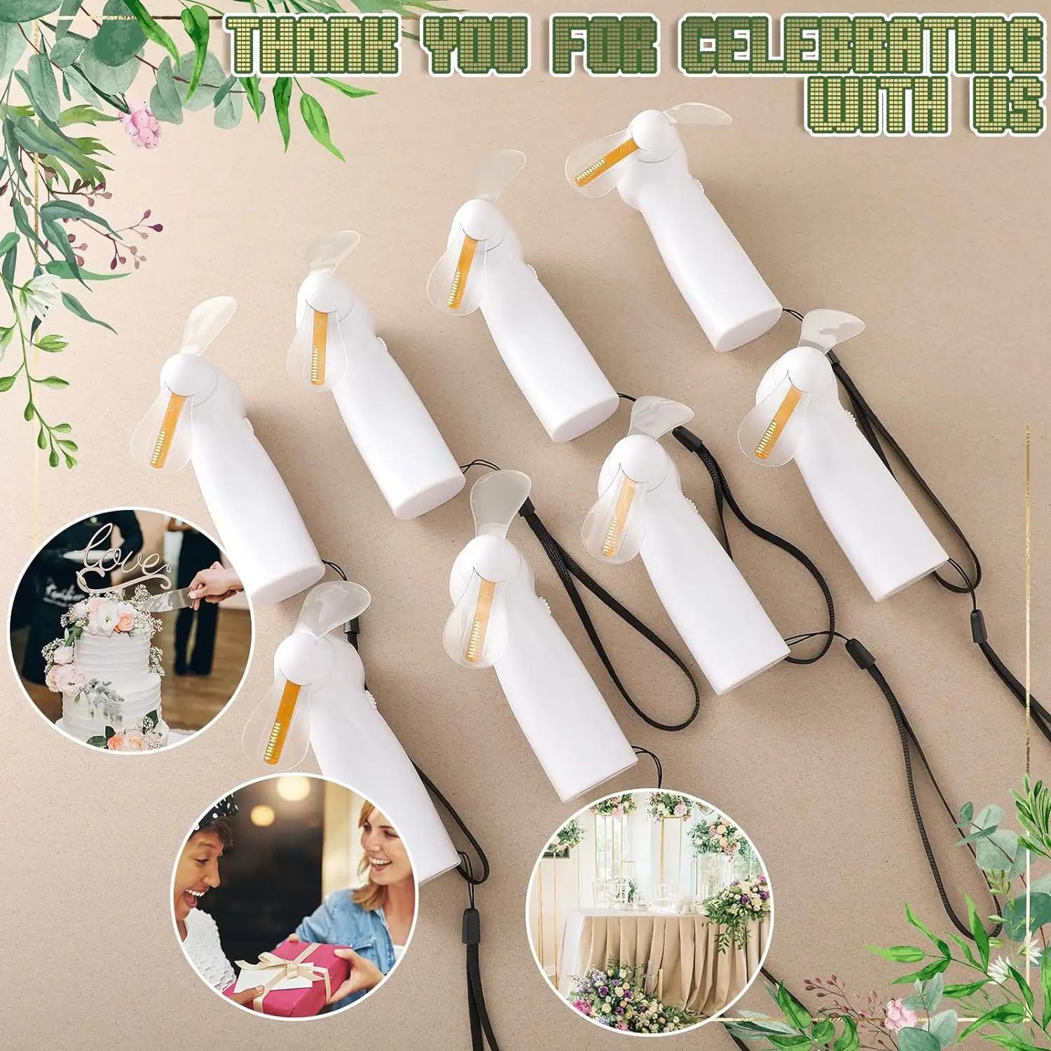 20/30 шт. новые индивидуальные свадебные вентиляторы персонализированные