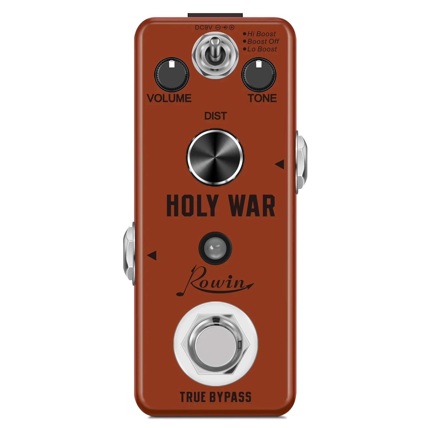 Электрическая гитарная педаль Rowin Holy War аналоговая с тяжелым металлическим