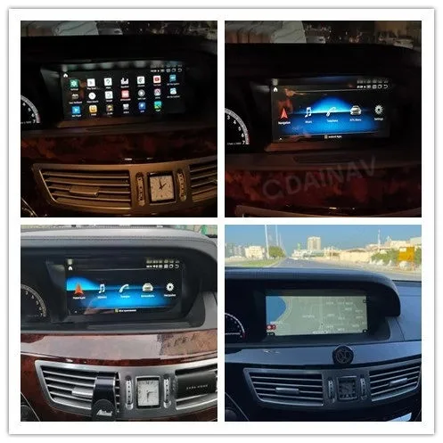 2 Din Android 10 автомобильный стерео видеоплеер для Mercedes BENZ S W221 W216 CL 2005-2013