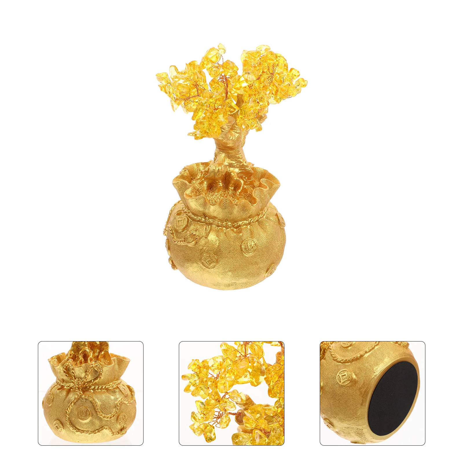 

Fortune Tree Decoration Chinese Decoration Tree Home Office Decor Desktop Decorative Tree Desktop Ornament