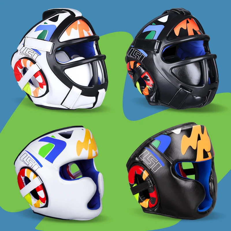 Детские Боксерские аксессуары Санда Муай Тай тхэквондо полное покрытие