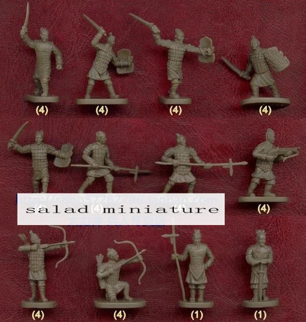 

Миниатюрные солдаты династии Цинь 1/72 ПВХ