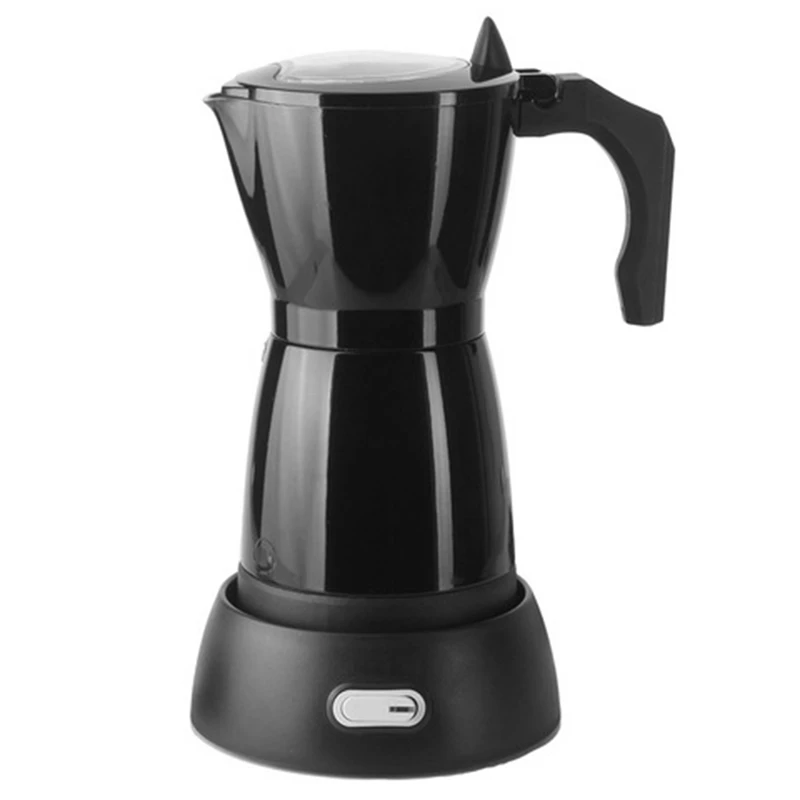 

Durable Electric Moka Pot, Large Capacity Electric Coffee Maker, Coffee Accessory For Home 220V EU Plug Cafe 300ML