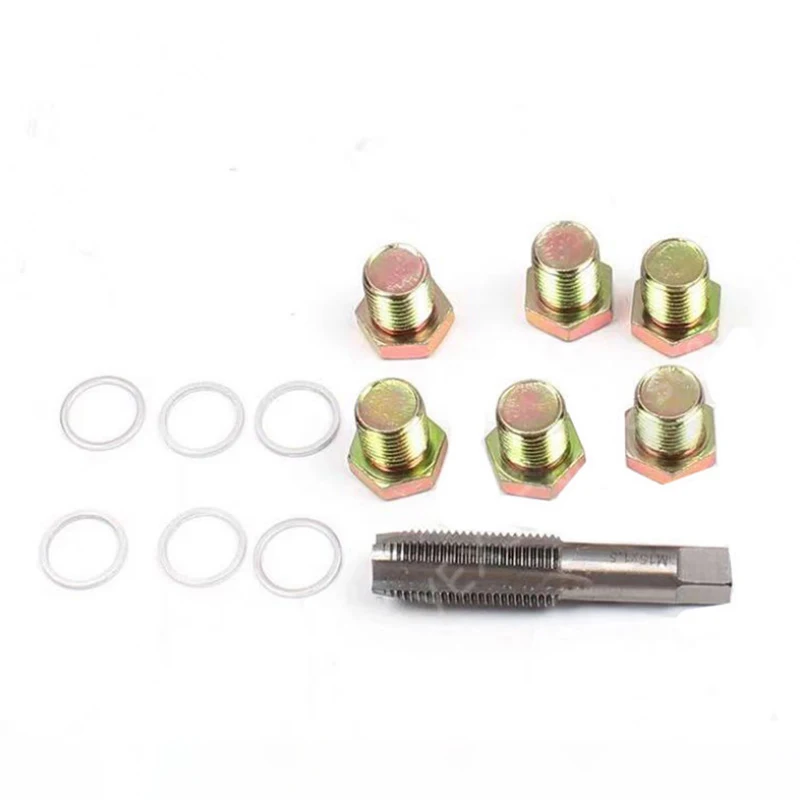 Новый комплект для ремонта масляной кастрюли набор сливной пробки M13 M15 M17 M20