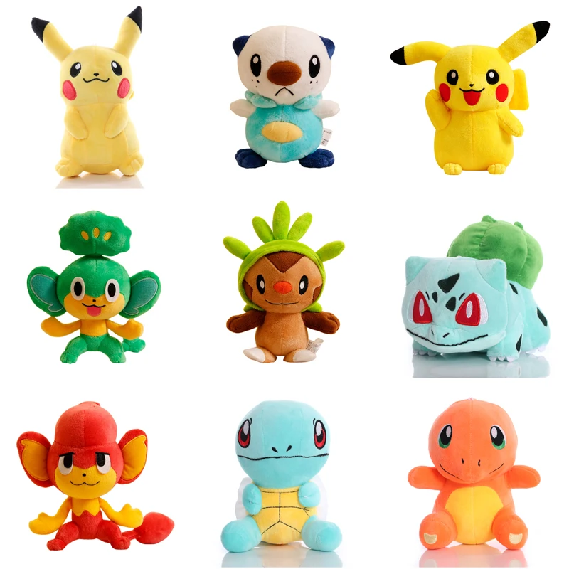 

Плюшевая кукла в виде покемона, плюшевая кукла в виде Пикачу