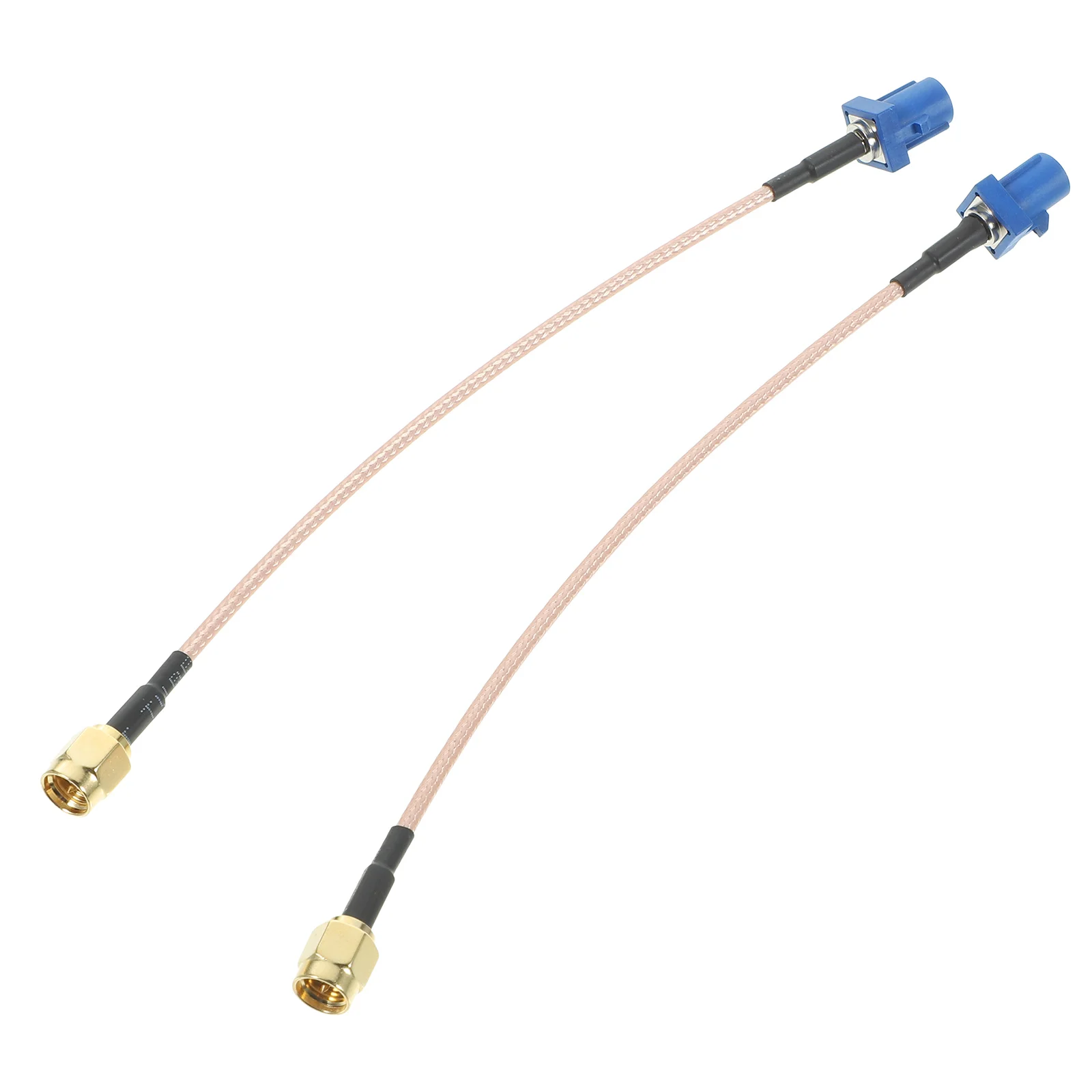 

2 Pcs Car GPRS Cable Adapter Male SMA Plug Extension Cord Marine Antenna Supplies Auto
