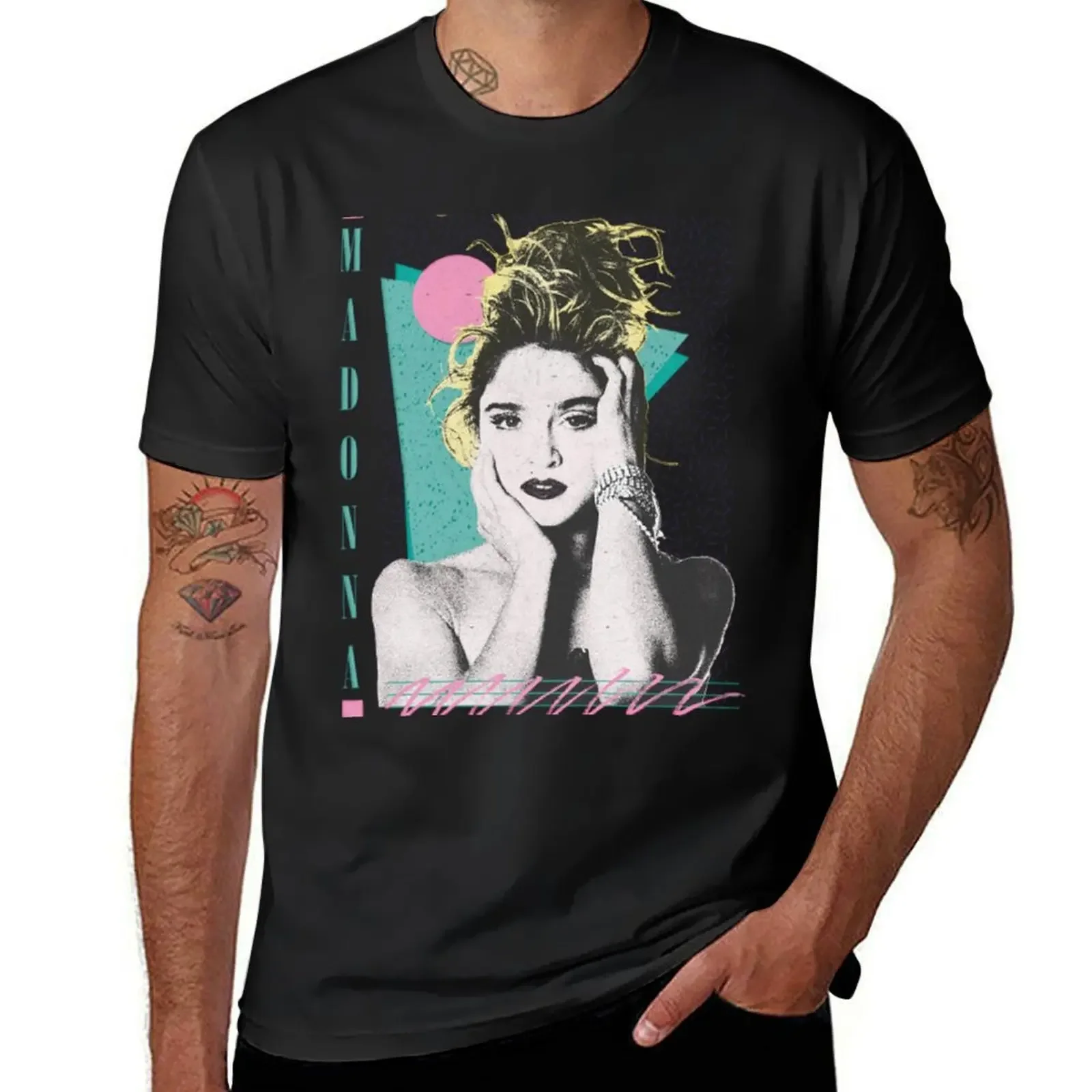 Футболка Madona rovel Essential винтажная одежда футболки с аниме персонализированная