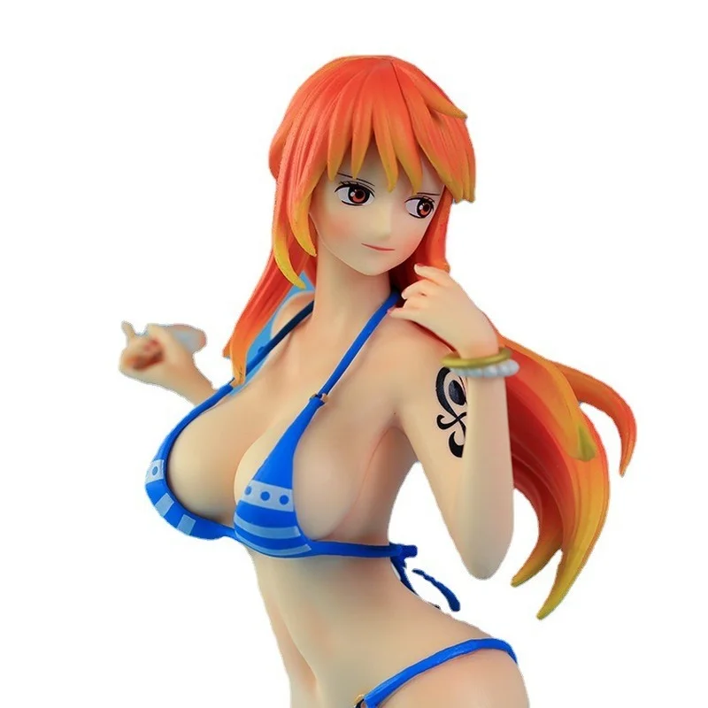 

One Piece·Beach Surfing Nami Beautiful Girl Hand-made Ornament Display