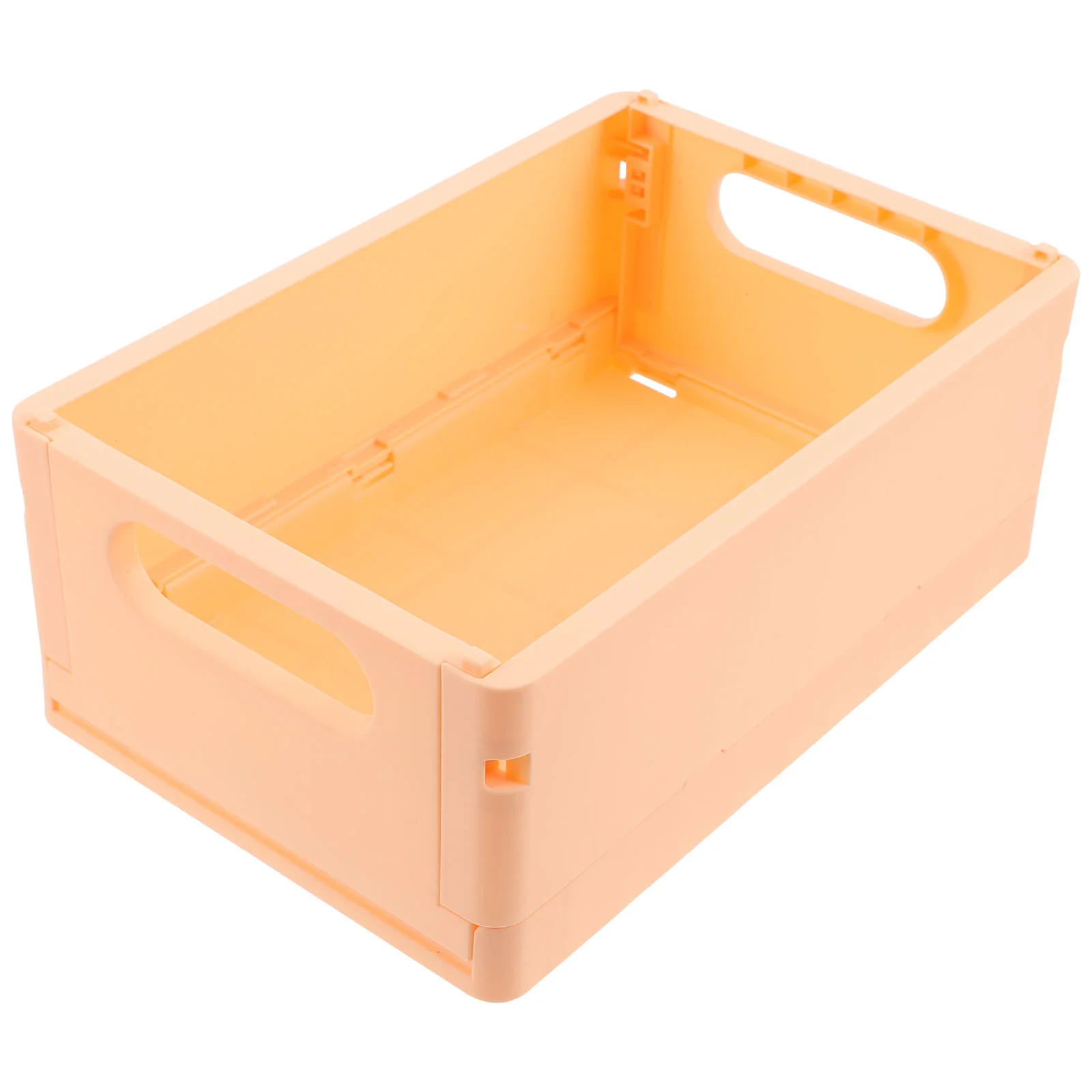 

Collapsible Bins Containers Fridge Desk Simple Storage Box Plastic Household Storage Box Miss Makeup Storage Organizer Box