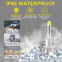 2pcs led headlight durable ip68 waterproof convenient h1 h7 9005 led headlight for automobile led car lamp car headlight