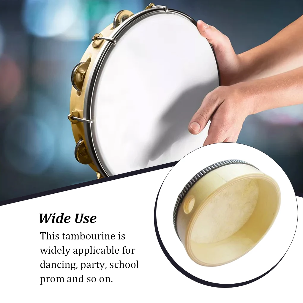 

Bongo Drum Dancing Wood Tambourines Polyester Sweet Gift Tambourine