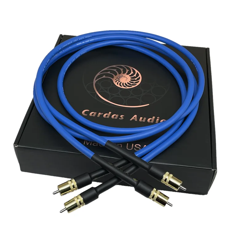 1 пара прозрачных легсветильник RCA соединительных аудиокабелей, лента из чистой меди, покрытая картой RCA штепсельная вилка, Hi-Fi аудиокабель RCA