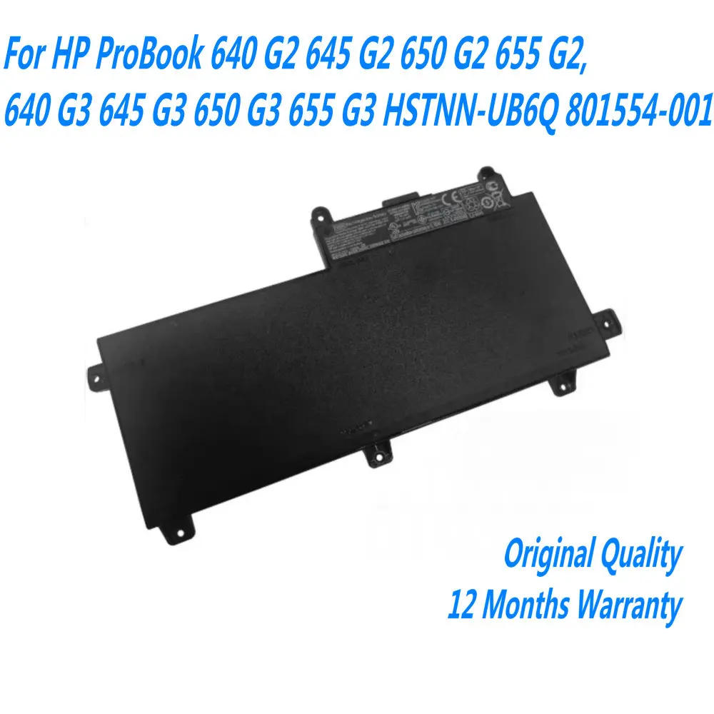 Новый аккумулятор для ноутбука CI03 CI03XL HP ProBook 640 G2 645 650 655 G3 HSTNN-UB6Q 801554 -001