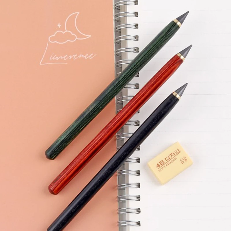 

Durable HB Pencil No Ink Infinite Writing No Ink Pen Stationery