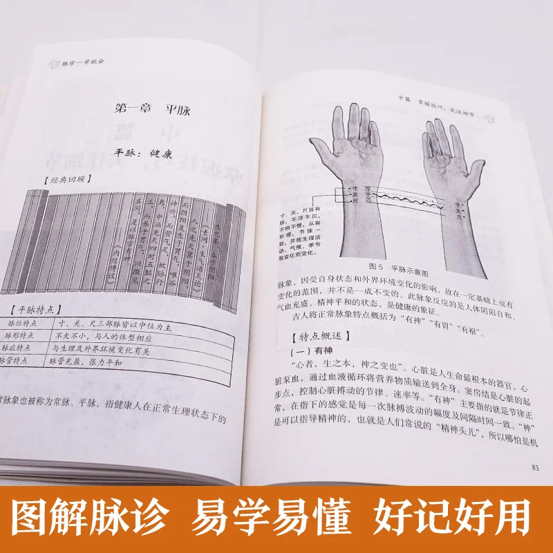 Illustration Pulse Diagnosis Will Learn Common Disease Introduction Self-study Chinese Medicine Health Books