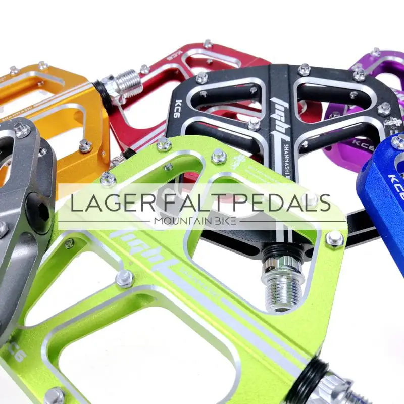 

New Universal Sealed Bearing Bicycle Flat Pedals CNC Ultralight Aluminum Pedals For MTB Road Cycling Bicycle Pedal