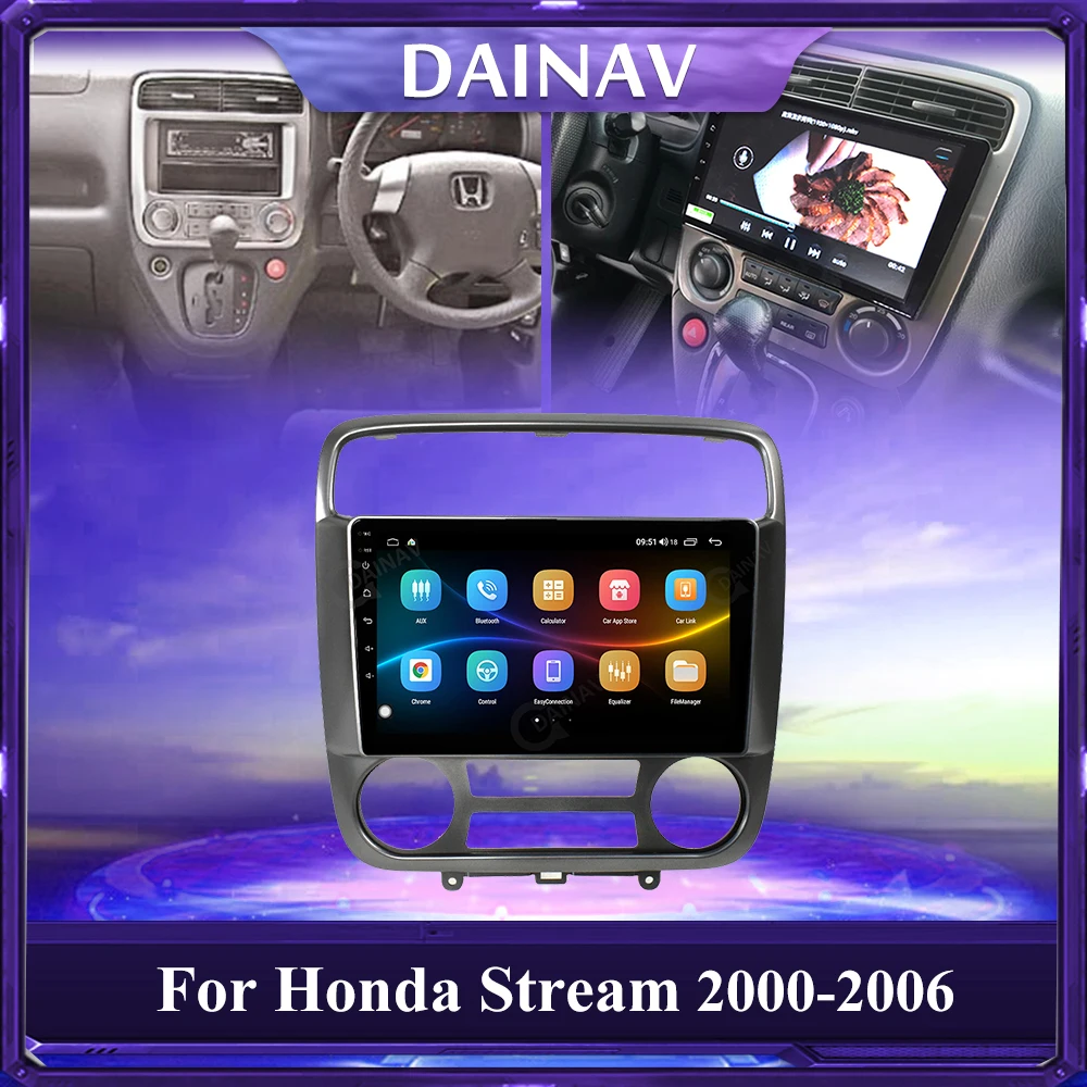 

Автомагнитола 2 din, 128 ГБ, Android 10,0, видео для Honda Stream 2000 2001 2002-2006