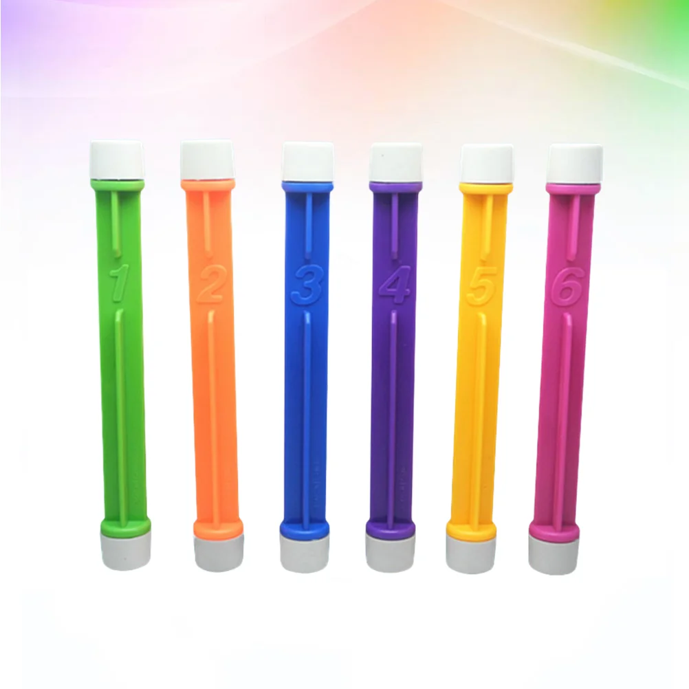 

6 Pcs Diving Sticks Pool Sink Diving Pool for Kids Diving (Number Style, Random Color and Number)