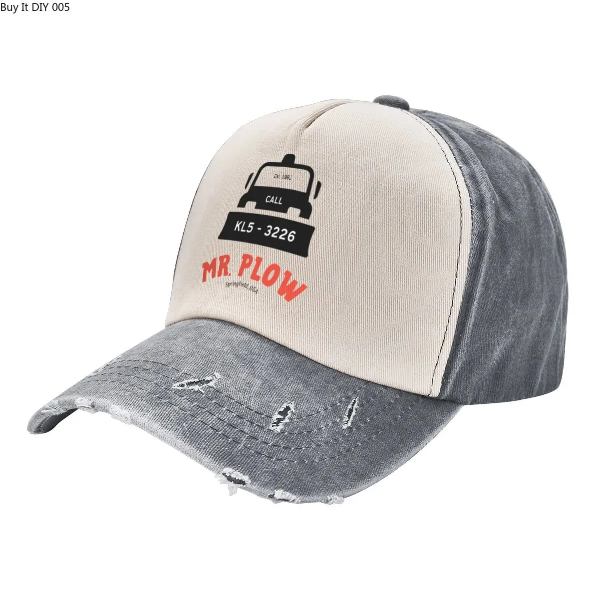 Mr Plow Cowboy Hat Fishing Caps Hat Man Luxury Golf Hat Women's Golf Clothing Men's