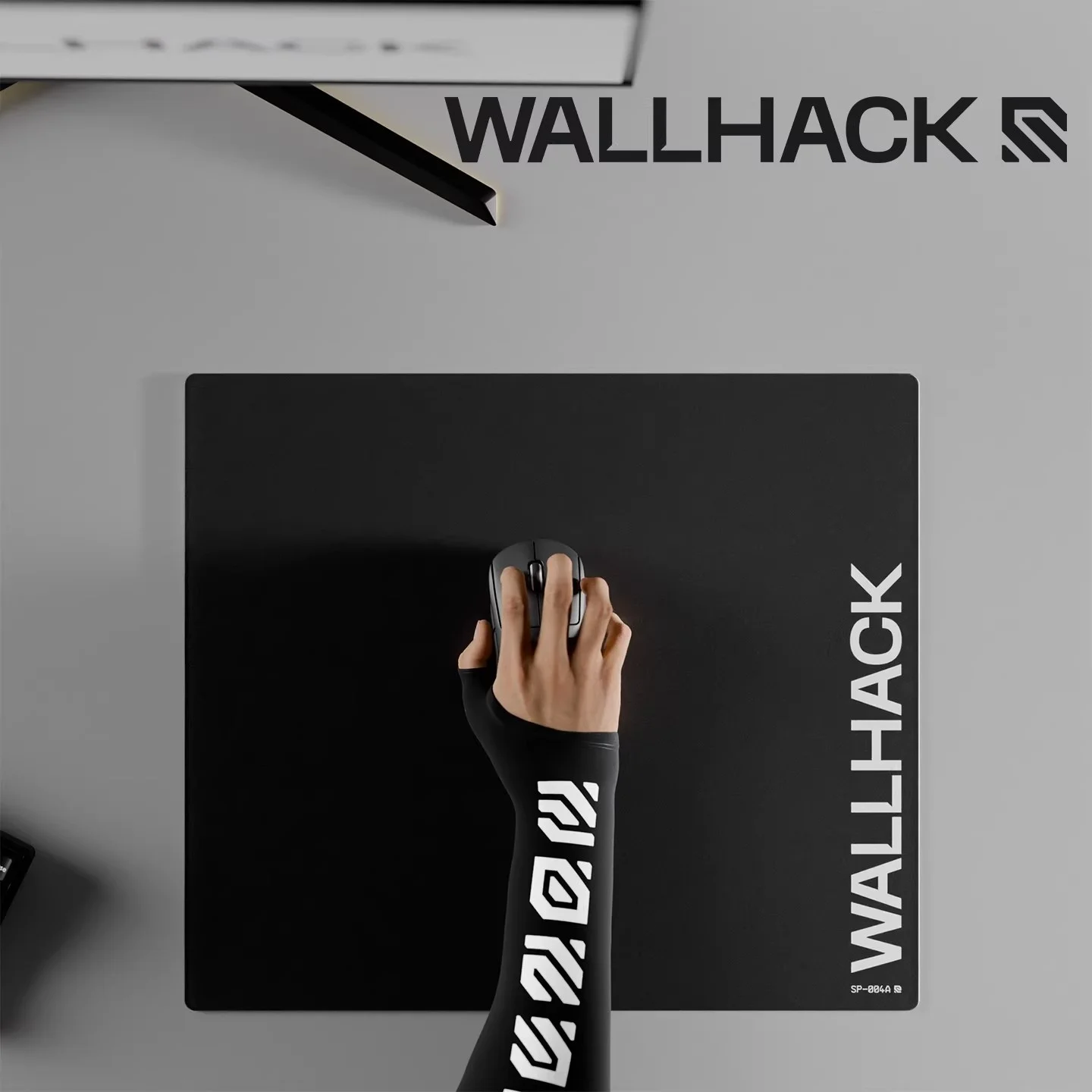 Фото Оригинальный коврик для мыши WALLHACK SP-004A из стекла, для FPS-игр, с необработанной поверхностью, прочный, с текстурой микроэтчинга, для APEX CSGO №3