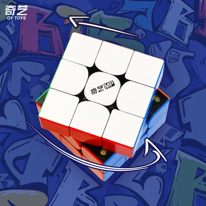 Qiyi MP 2x2 3x3 4x4 5x5 Пирамида Магнитный магический скоростной куб без наклеек