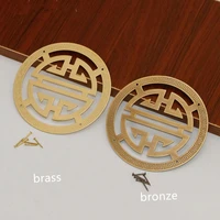 chinese antique copper decorative corner brackets brass decorative protectors crafts for furniture hardware corner cover