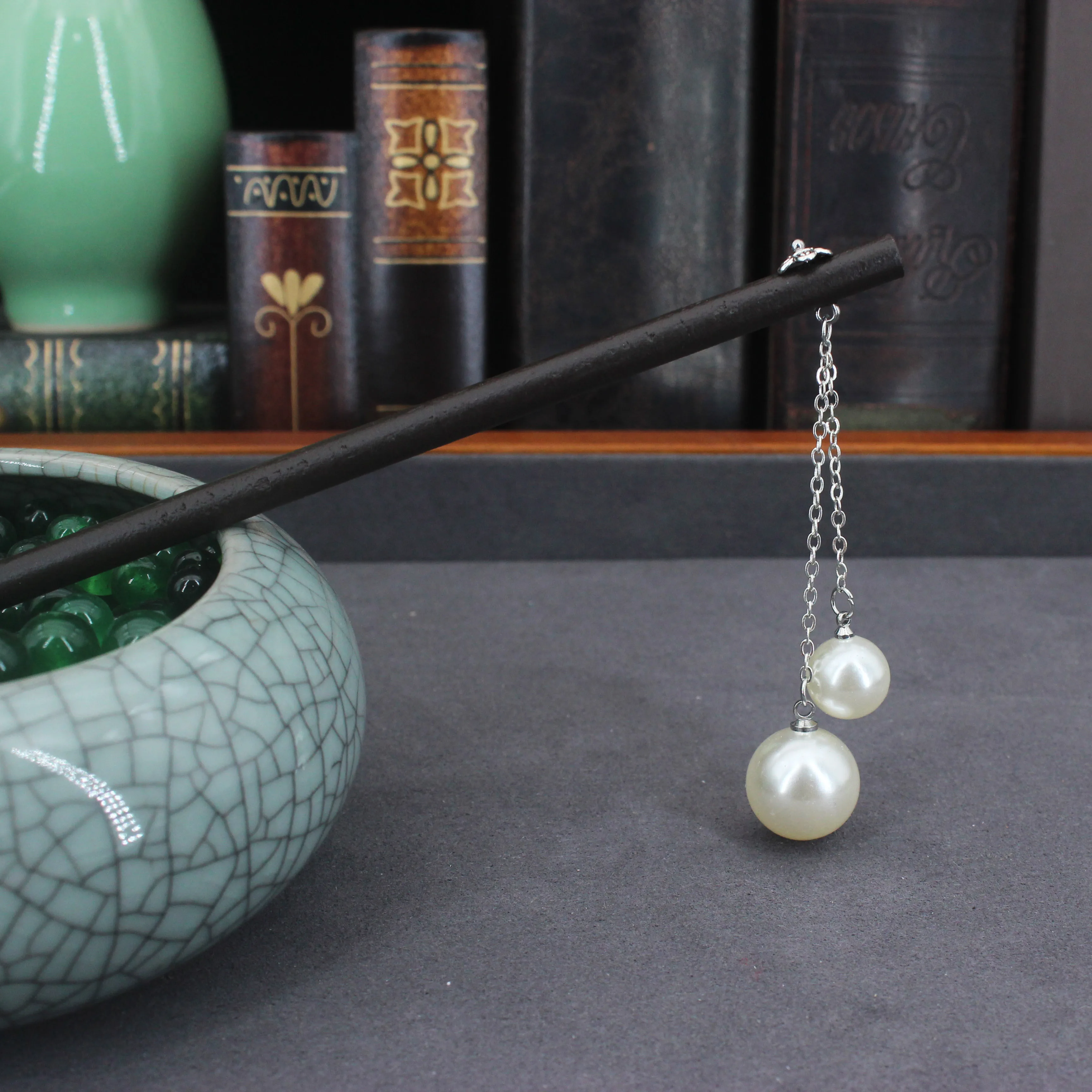 

Vintage Wood Hair Sticks Pins for Women Chinese Traditional Long Tassel Hanfu Hairpin Clips Wedding Hairstyle Design Tools Gifts