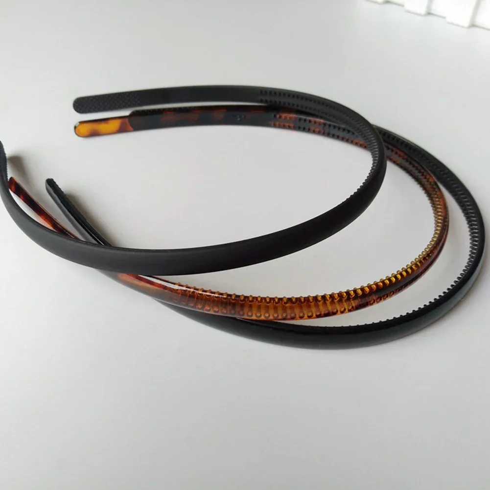 Пластмассовый Леопардовый модный мужской женский унисекс черный ободок для