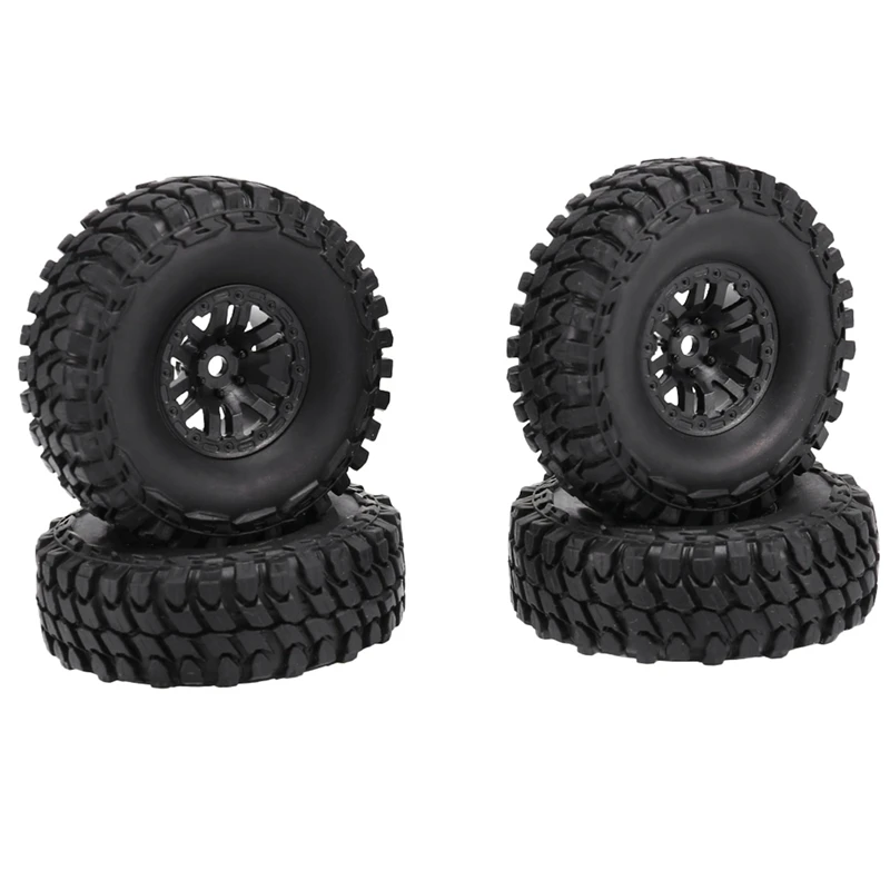 

4 шт. 55x24 мм набор шин для обода колеса для Axial SCX24 90081 AXI00001 1/24 RC Гусеничный автомобиль обновленные детали аксессуары