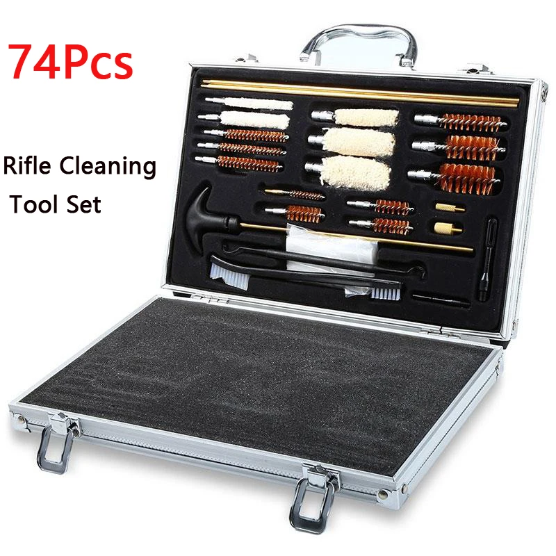 Тактический универсальный набор инструментов для чистки винтовки бочонка борш с
