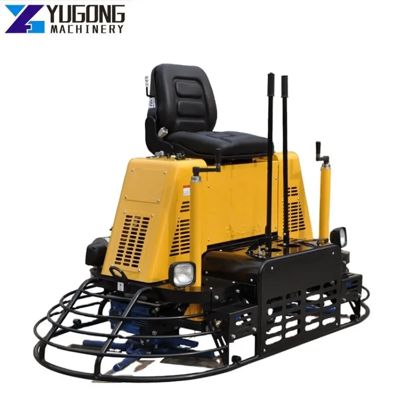 

Automatic Concrete Finishing Machine Heavy Type Polish Machinery Handlehead Troweling 1000mm Gasoline Power Trowel Machine