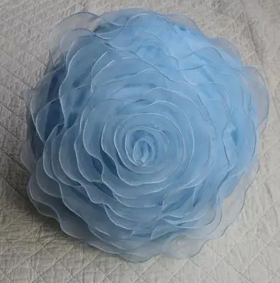 

Розовая декоративная подушка из полиэстера и хлопка