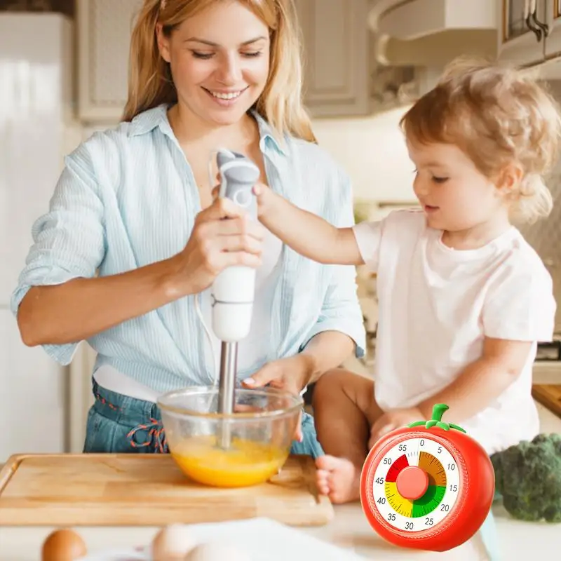 Учебный визуальный таймер 60 минут механический детский Настольный обратный