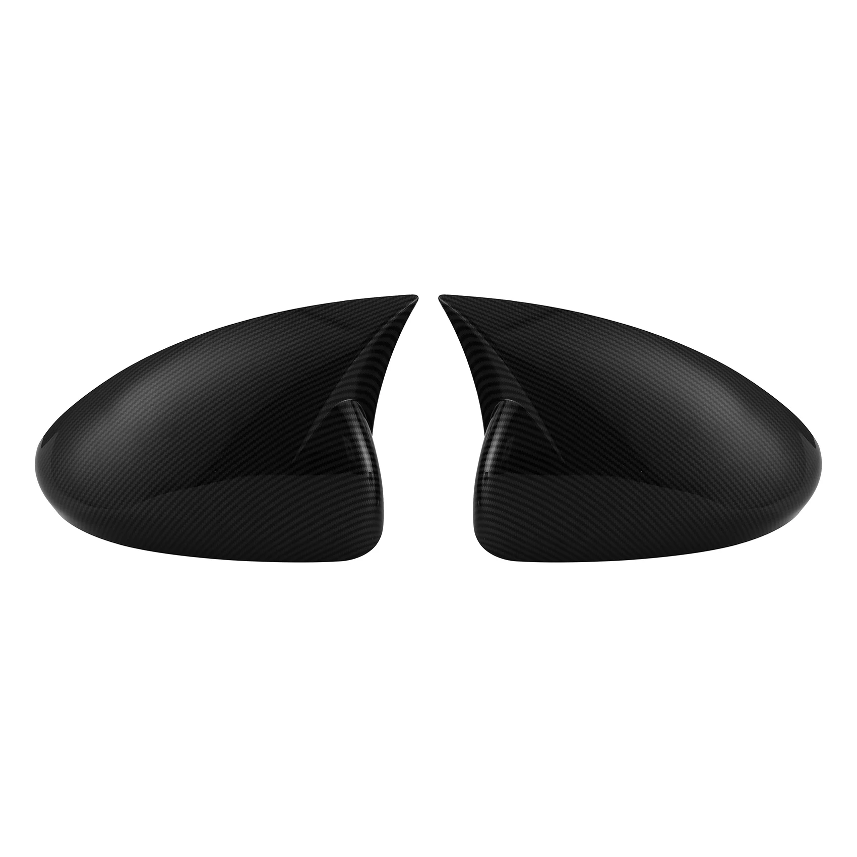 

Car Carbon Fiber Ox Horn Rearview Side Glass Mirror Cover Trim Frame Side Mirror Caps for Chevrolet Cruze 2009-2015