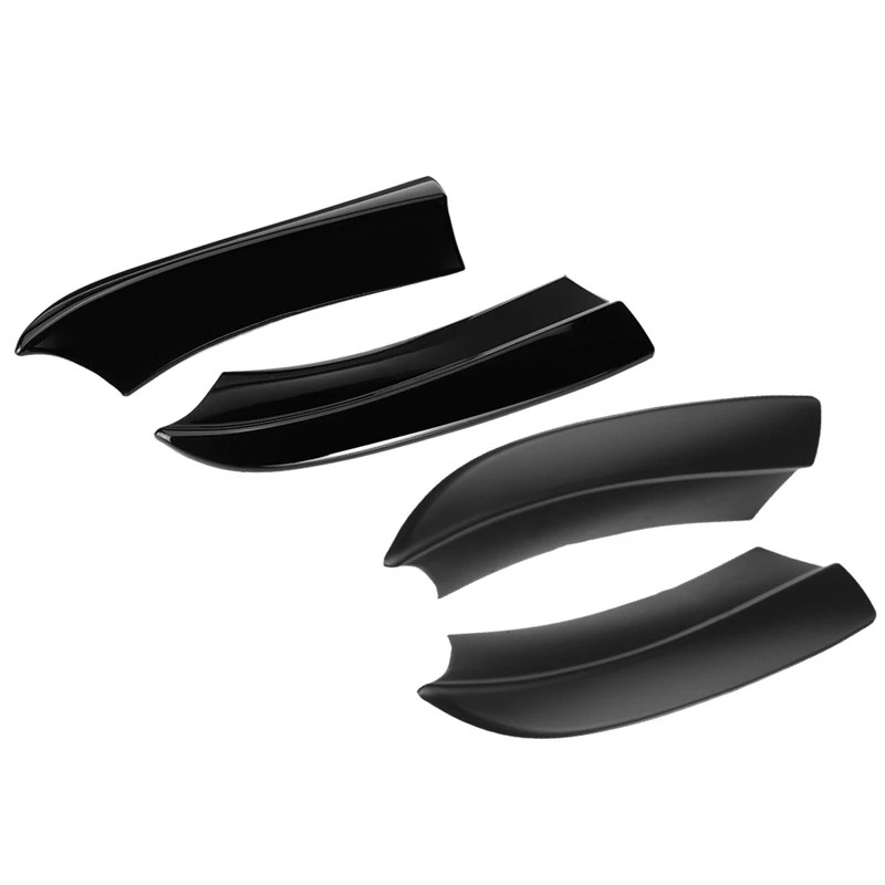 

Car Rear Bumper Lip Splitters Canards Side Aprons Cover for Dodge Charger SRT RT SXT 2015-2021