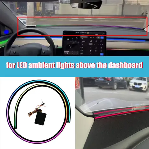 Для BMW 5 серии F10 F11 246 цветов Светодиодный окружающий свет RGB Symphony Ambient Light Светодиодный цветной неоновый окружающий свет