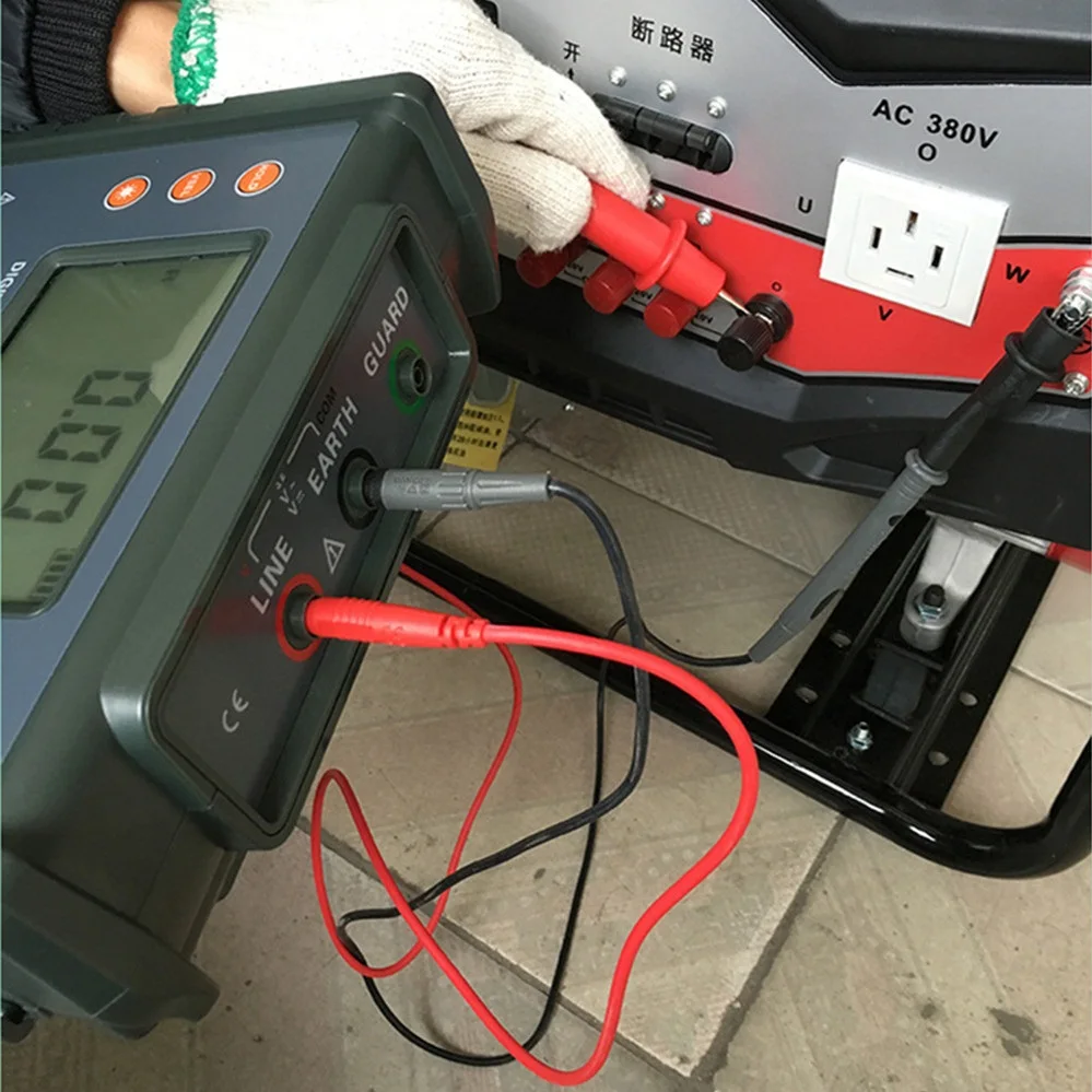 FR3025E Мегомметр 2 ГОм тестер сопротивления изоляции напряжения 5000 В постоянного