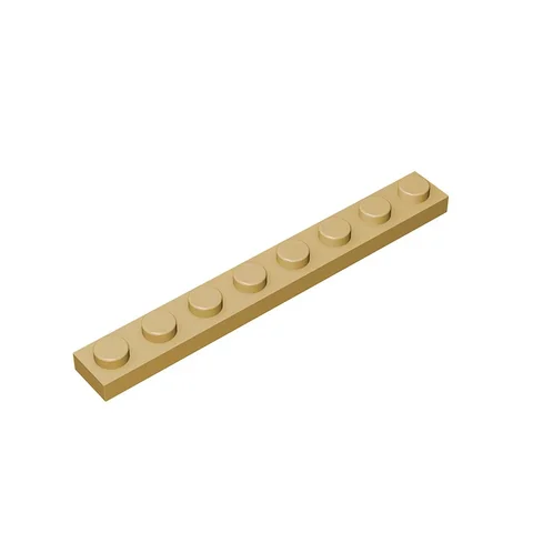 Gobricks GDS-506 пластина 1x8 3460 деталей