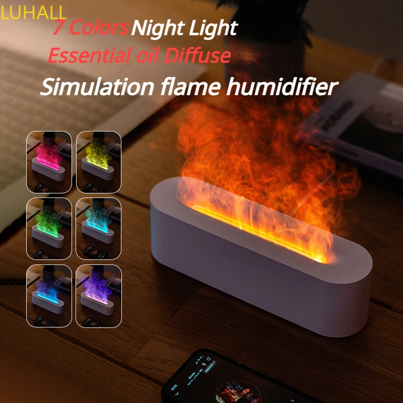 

Аромадиффузор с эффектом пламени, 150 мл, увлажнитель воздуха, ароматерапия, увлажнители, диффузоры, диффузор эфирных масел, домашний очиститель воздуха для спальни