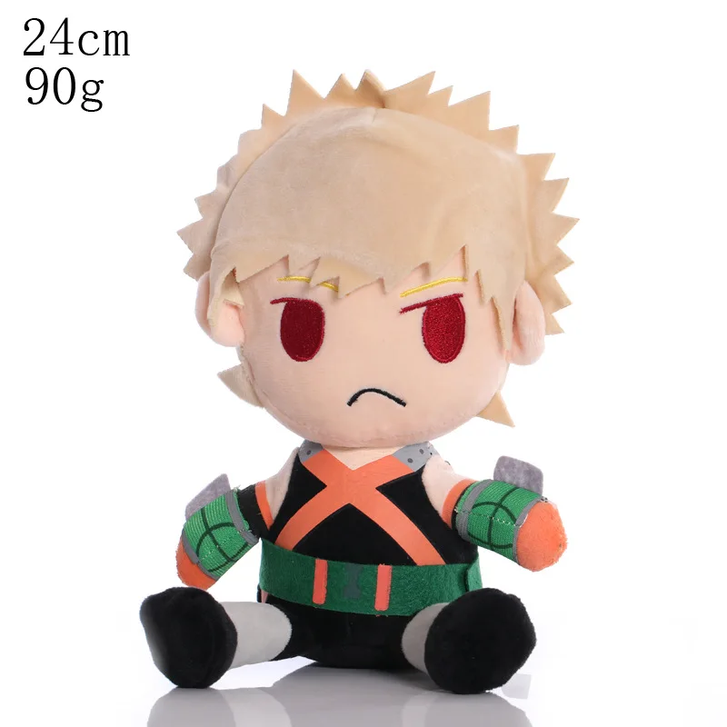 

Deku plush 24cm My hero academia plush Ochaco toys Stuffed Animals Plush deku plush Todoroki Shoto Plush toys Green Valley Tops