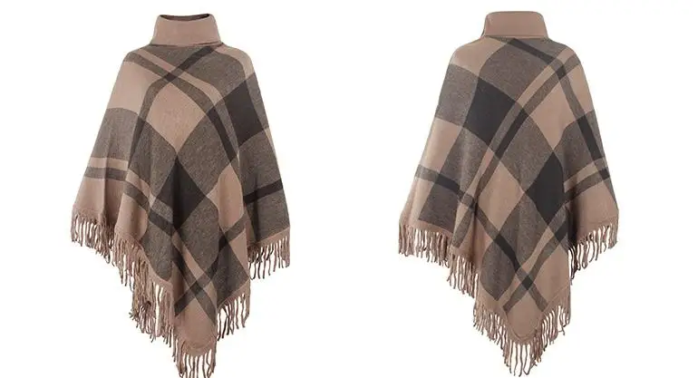 Рисунок 2 - Женская свободная теплая шаль