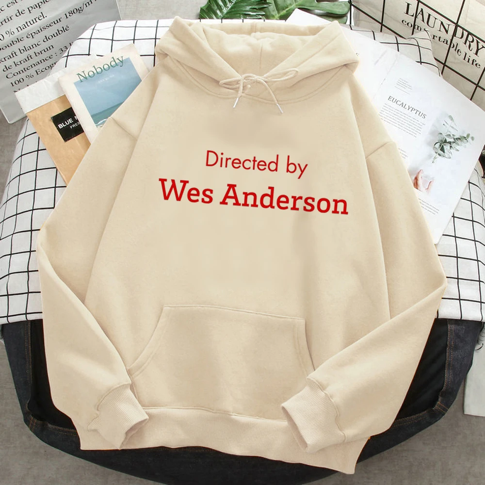 

Женские толстовки с капюшоном Wes Anderson, Топ с длинным рукавом в стиле аниме, спортивный костюм в Корейском стиле, женский зимний спортивный костюм, 2023