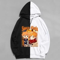 shouyou hinata hoodie womenmen fashion oversized sweatshirts haikyuu cosplay anime hoodies boygirls pullover hooded clothes