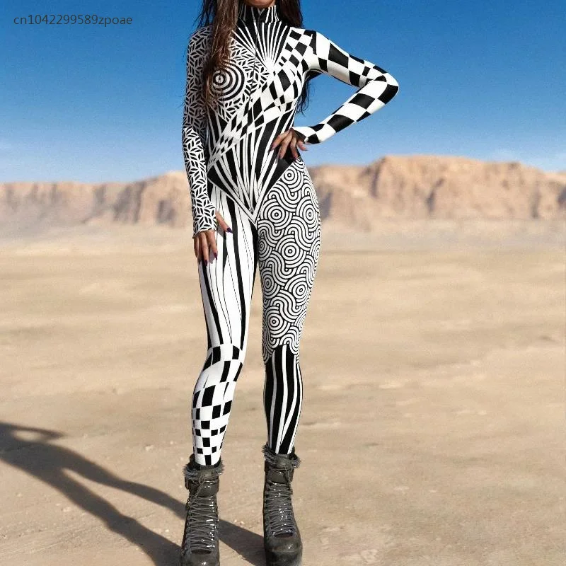 Фото Zentai костюм для женщин Горящий Человек фестиваль костюм кошки Хэллоуин искусственная одежда карнавальный морфий косплей уникальный костюм комбинезоны №2