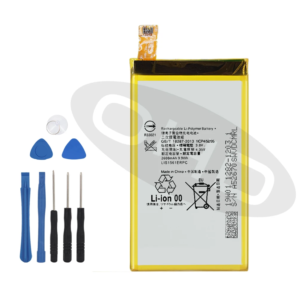 

New 2600mAh LIS1561ERPC Replacement Battery For Sony Xperia Z3 Compact Z3c Z3mini D5803 D5833 C4 E5303 E5333 E5363 E5306