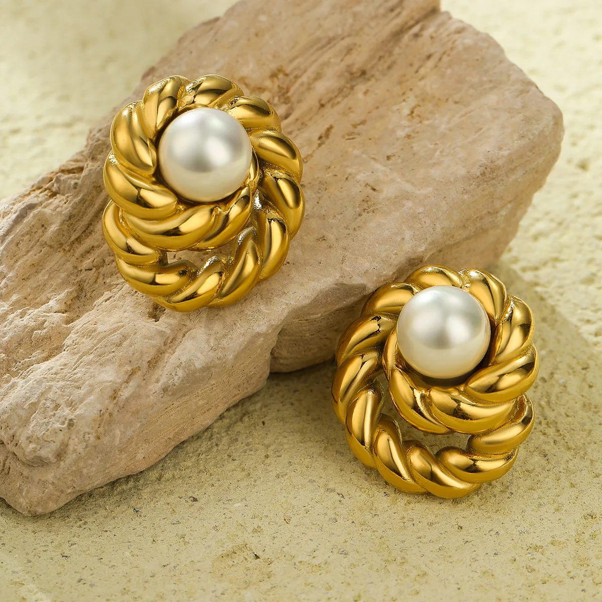 NIMAI 2024 женские рождественские серьги из нержавеющей стали винтажные ювелирные