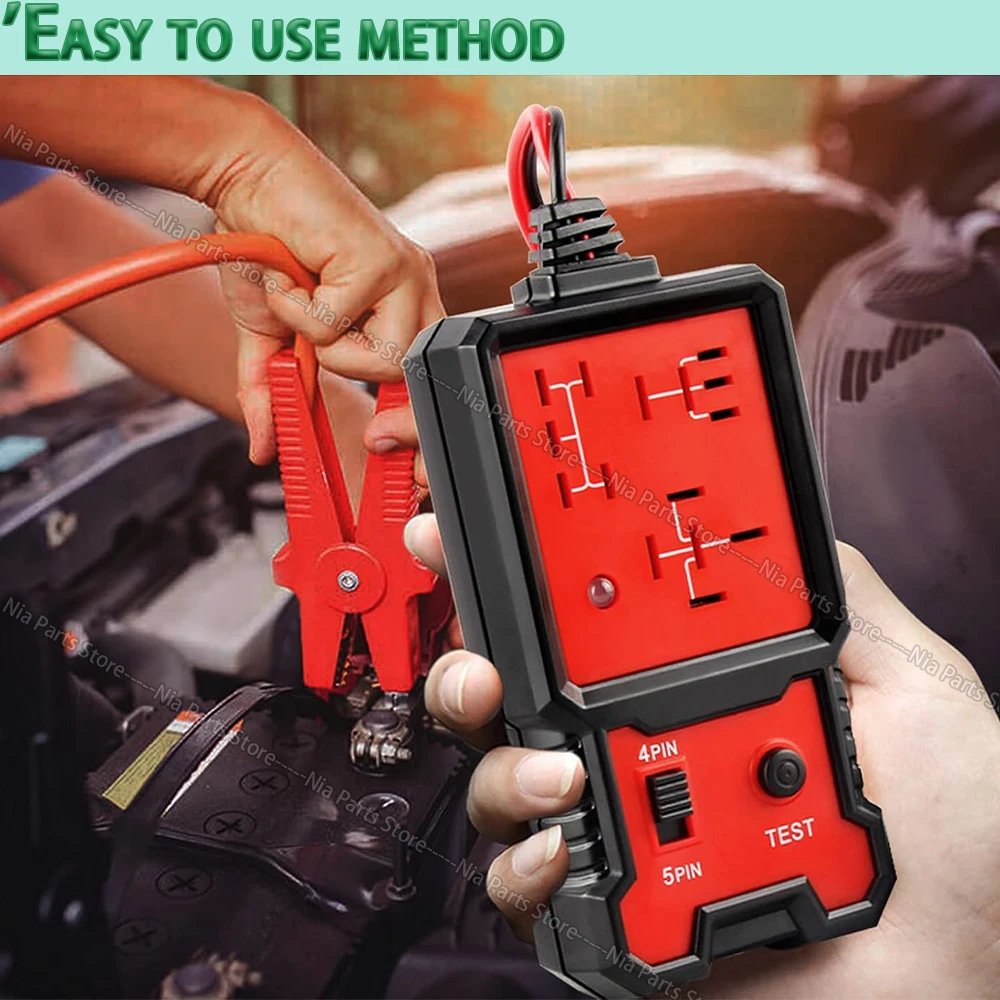 AER BJ-707 Тестер автомобильных реле 12 В Реле быстрого обнаружения нормального