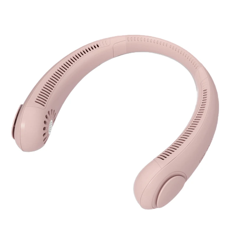 

Мини-вентилятор на шею, портативный безлопастный вентилятор, перезаряжаемые подвесные вентиляторы без листьев, охлаждающие переносные вентиляторы с шейным ободом