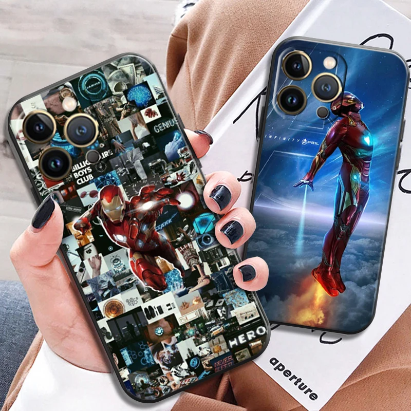 

Marvel Avengers Iron Man For Apple iPhone 13 12 11 Pro Max X XR XS Max 5 5s 6 6S 7 8 Plus SE2020 13 12 Mini Phone Case Funda