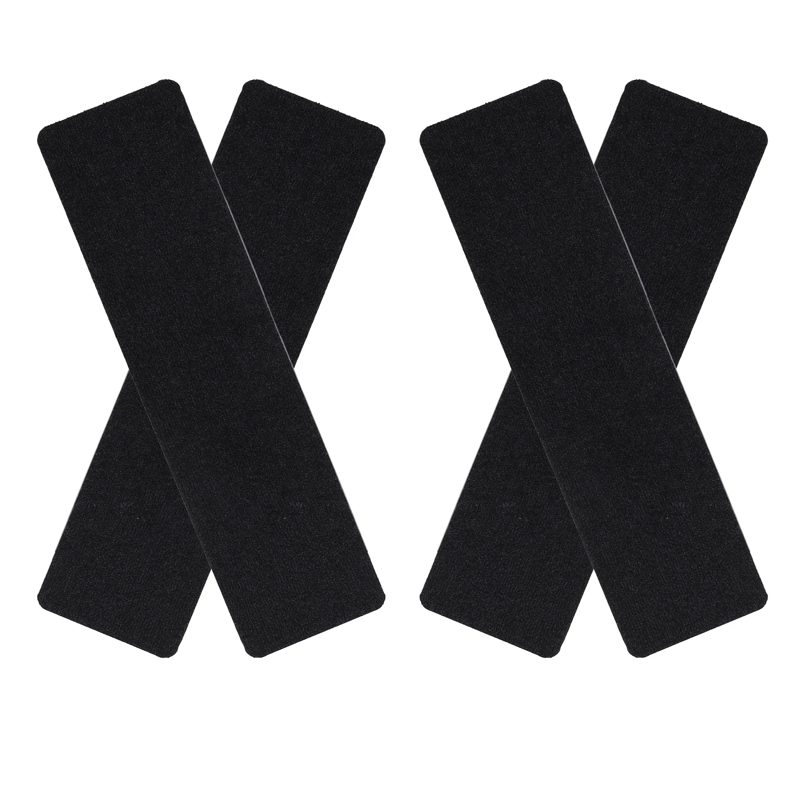 

4pcs Wooden Steps Indoor Rugs For Carpeted Stairss Nonslip Stair Carpet Stair Mat Reusable Stair Carpet